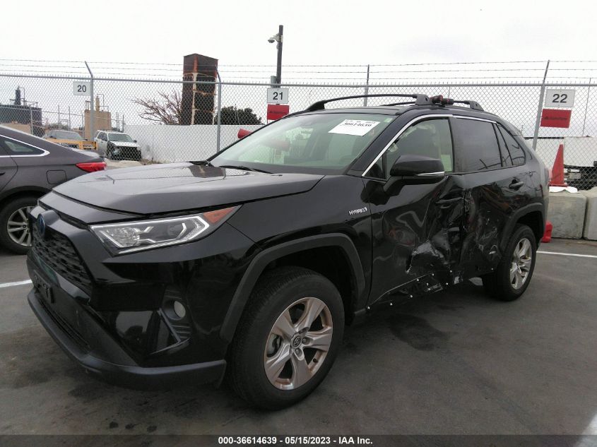 2020 TOYOTA RAV4 HYBRID XLE - JTMRWRFV0LD065621