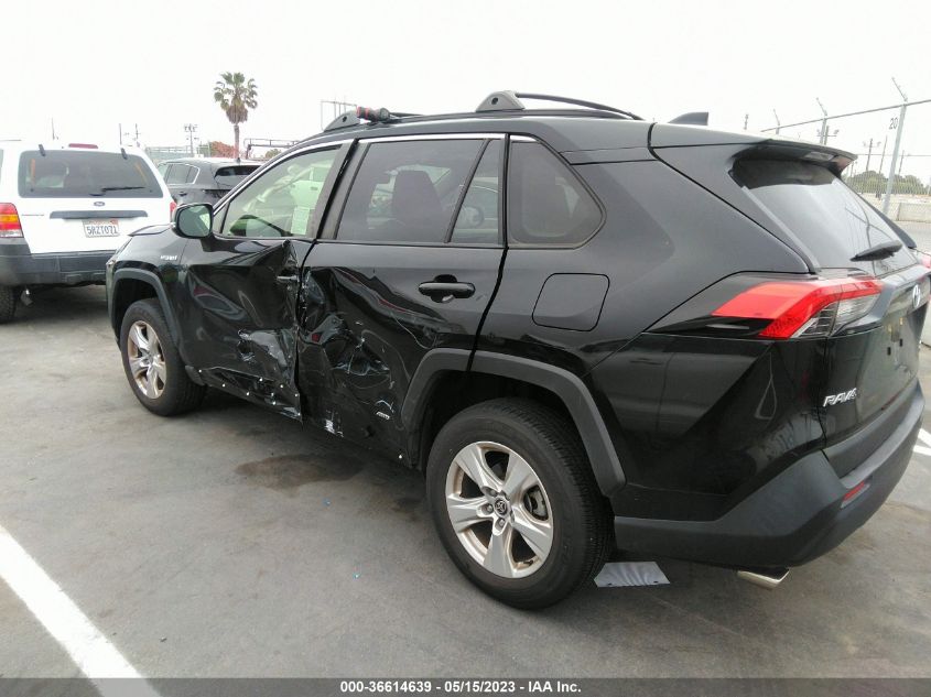 2020 TOYOTA RAV4 HYBRID XLE - JTMRWRFV0LD065621
