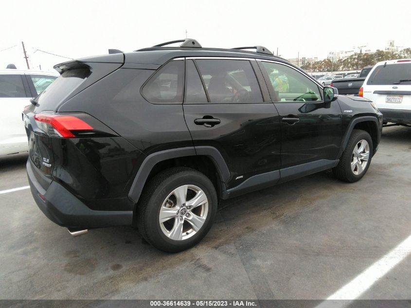 2020 TOYOTA RAV4 HYBRID XLE - JTMRWRFV0LD065621