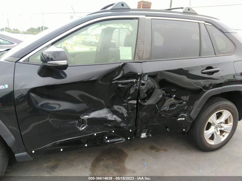2020 TOYOTA RAV4 HYBRID XLE - JTMRWRFV0LD065621