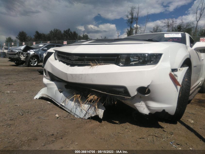 2015 CHEVROLET CAMARO LS - 2G1FA1E37F9165860