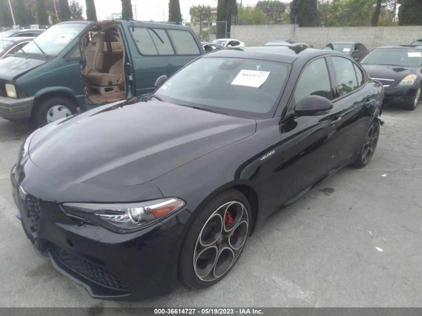 2022 ALFA ROMEO GIULIA VELOCE - ZARFAMBN3N7656611