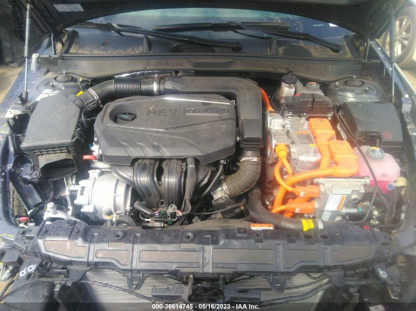 2021 HYUNDAI SONATA HYBRID BLUE - KMHL24JJ2MA029288