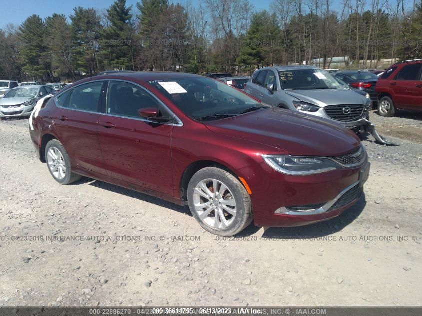 2015 CHRYSLER 200 LIMITED - 1C3CCCAB3FN568961