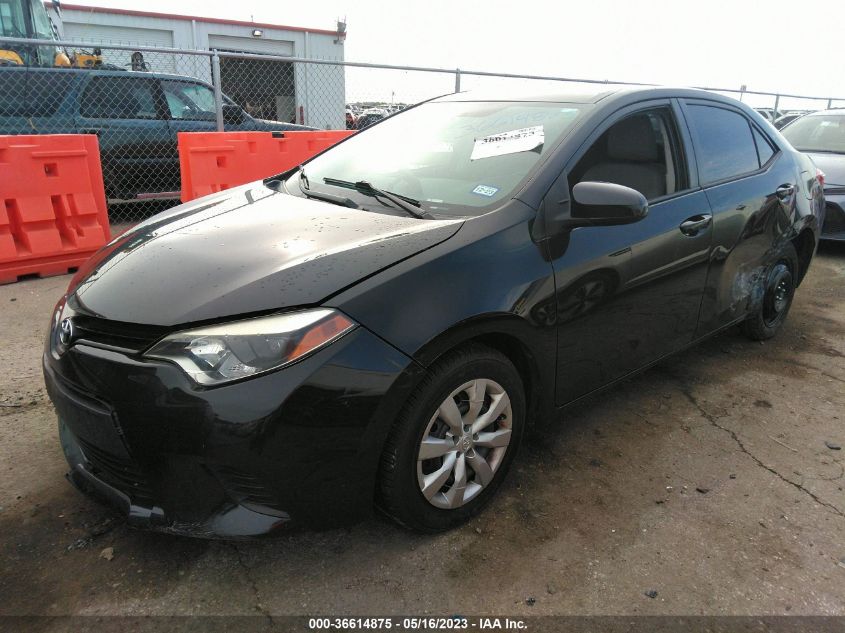 2014 TOYOTA COROLLA L/LE/S/S PLUS/LE PLUS - 5YFBURHE8EP092151