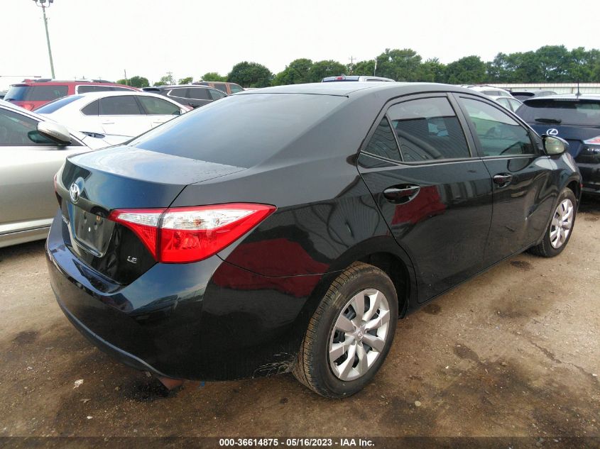 2014 TOYOTA COROLLA L/LE/S/S PLUS/LE PLUS - 5YFBURHE8EP092151