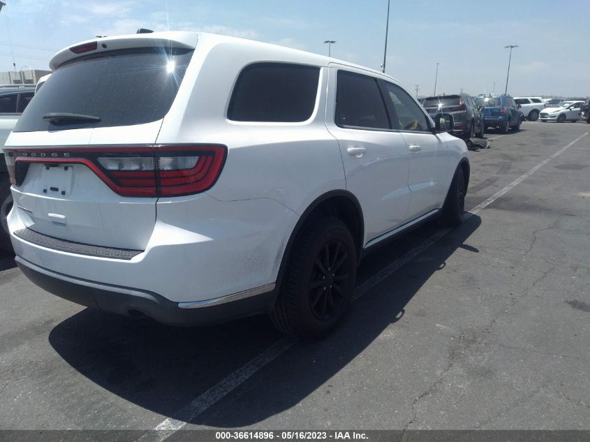 2019 DODGE DURANGO SXT - 1C4RDHAG0KC803253
