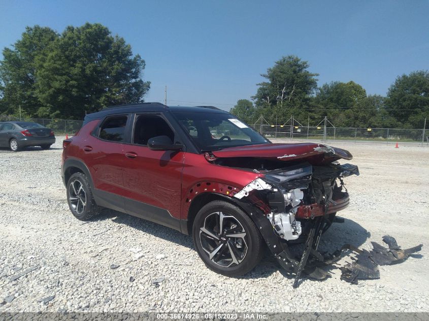 2022 CHEVROLET TRAILBLAZER RS - KL79MTSL5NB120650