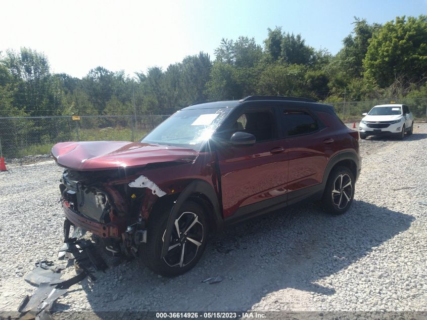 2022 CHEVROLET TRAILBLAZER RS - KL79MTSL5NB120650