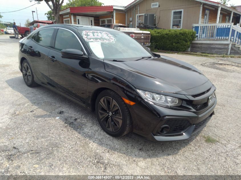 2018 HONDA CIVIC HATCHBACK EX - SHHFK7H50JU211276