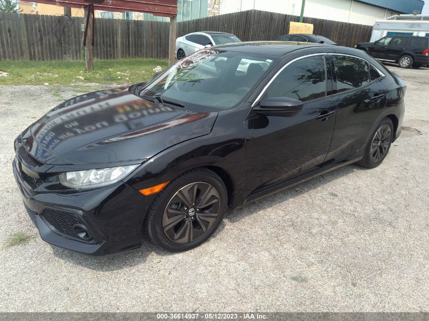 2018 HONDA CIVIC HATCHBACK EX - SHHFK7H50JU211276