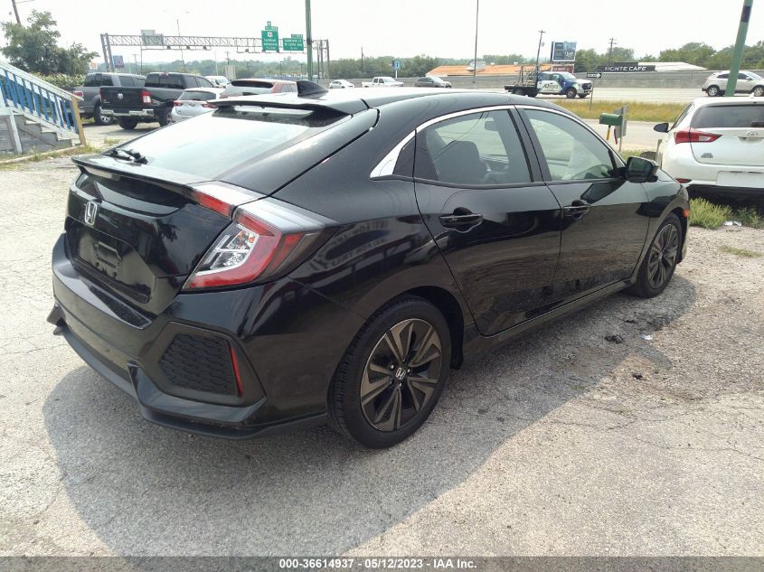 2018 HONDA CIVIC HATCHBACK EX - SHHFK7H50JU211276