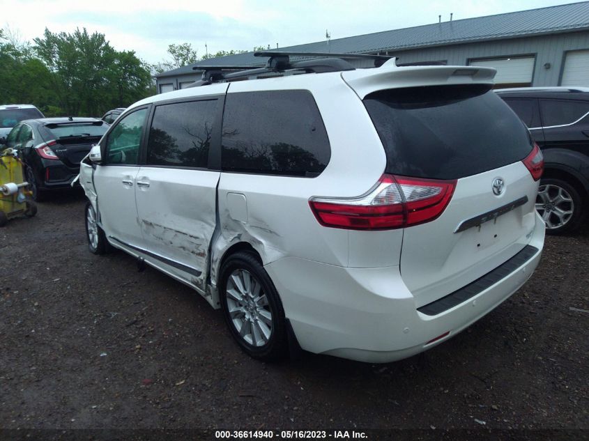 2017 TOYOTA SIENNA XLE - 5TDDZ3DC7HS168370
