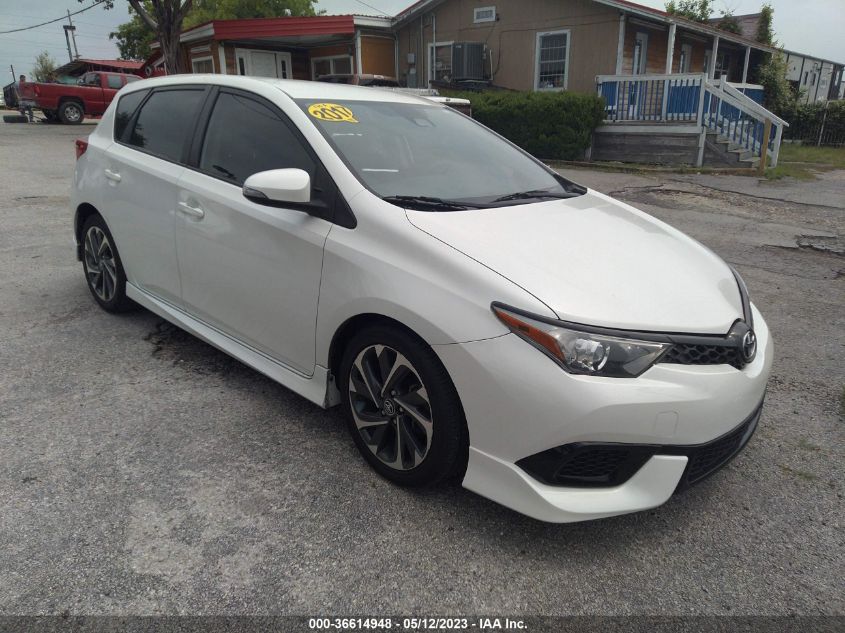 2017 TOYOTA COROLLA IM - JTNKARJEXHJ544639