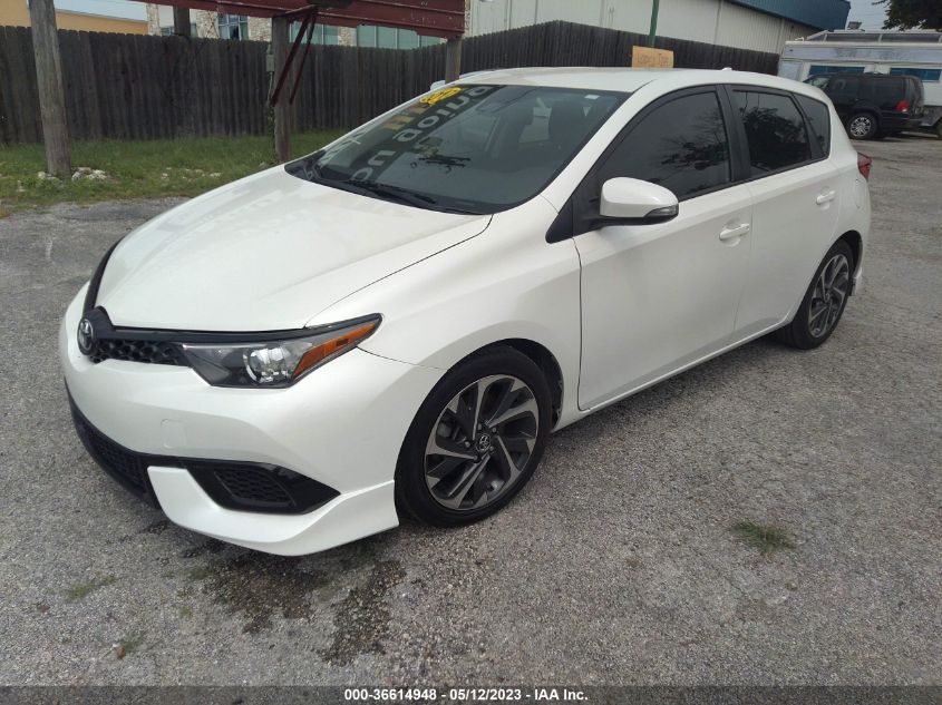 2017 TOYOTA COROLLA IM - JTNKARJEXHJ544639