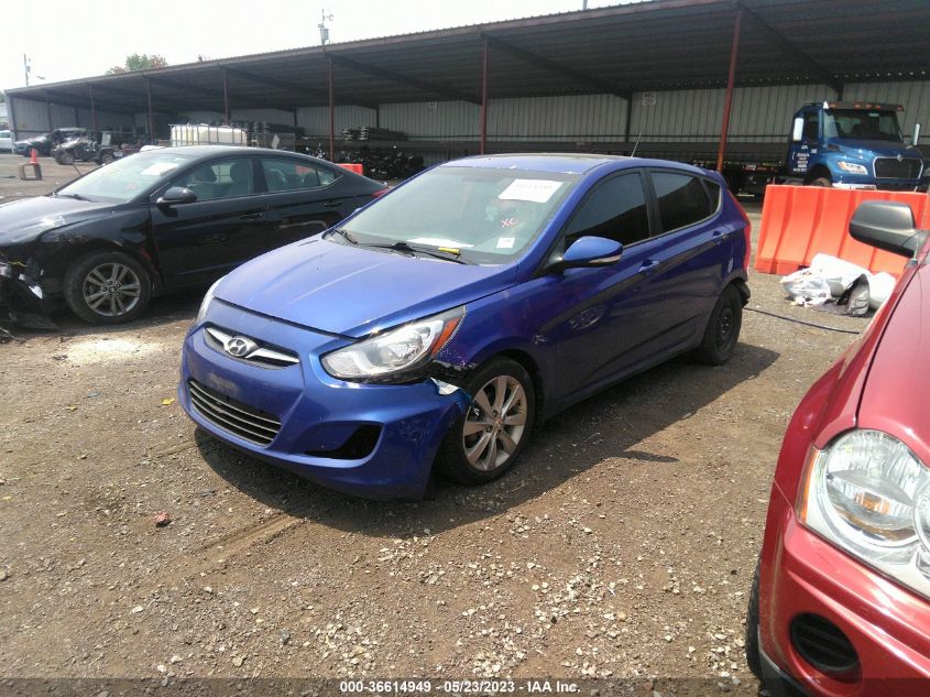 2013 HYUNDAI ACCENT SE - KMHCU5AE4DU121374
