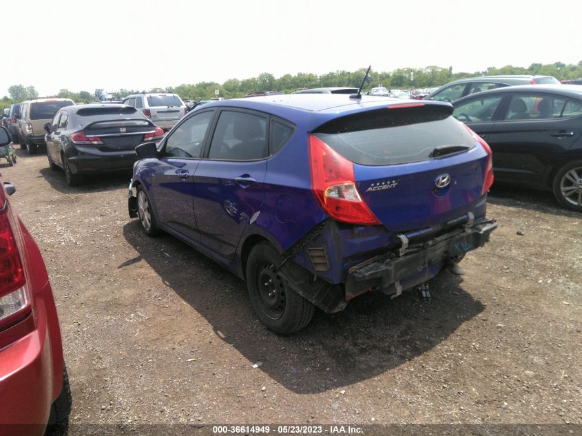 2013 HYUNDAI ACCENT SE - KMHCU5AE4DU121374