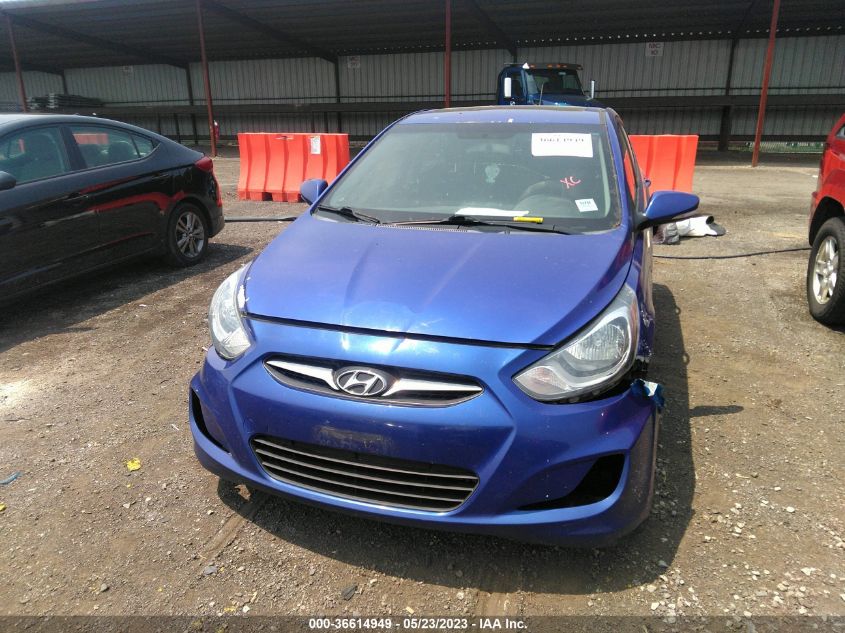 2013 HYUNDAI ACCENT SE - KMHCU5AE4DU121374