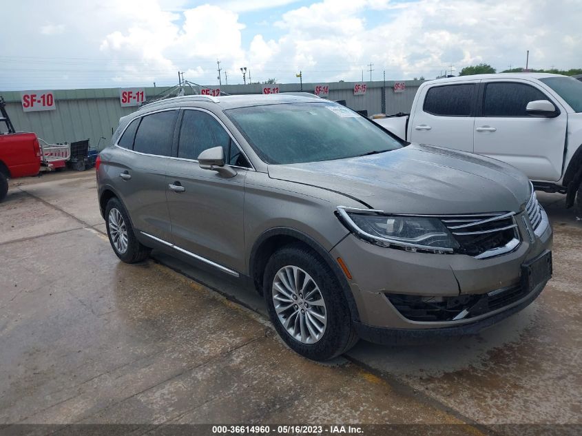 2017 LINCOLN MKX SELECT - 2LMPJ6KRXHBL18499