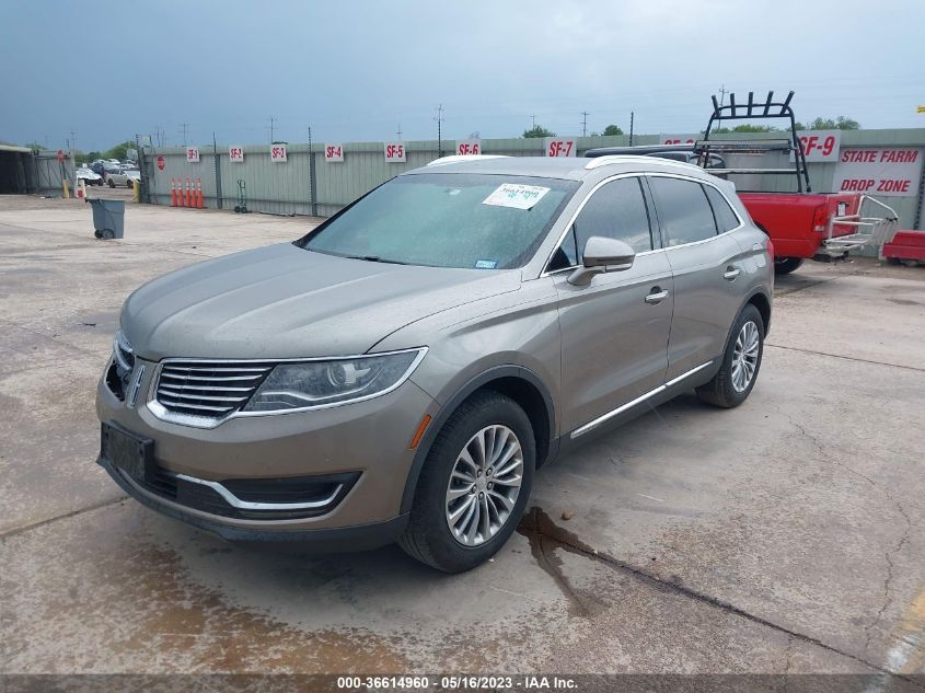 2017 LINCOLN MKX SELECT - 2LMPJ6KRXHBL18499