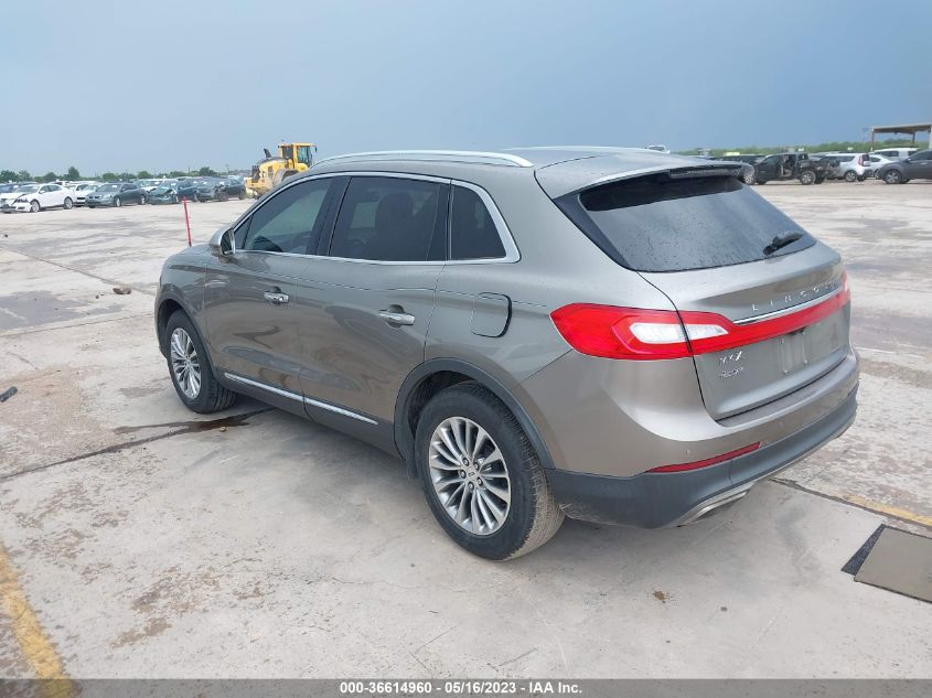 2017 LINCOLN MKX SELECT - 2LMPJ6KRXHBL18499