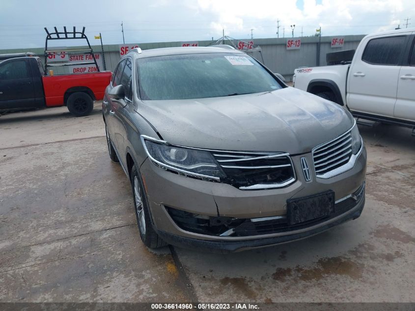 2017 LINCOLN MKX SELECT - 2LMPJ6KRXHBL18499