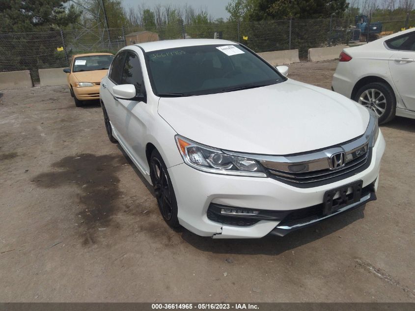 2017 HONDA ACCORD SEDAN SPORT SE - 1HGCR2F17HA175643