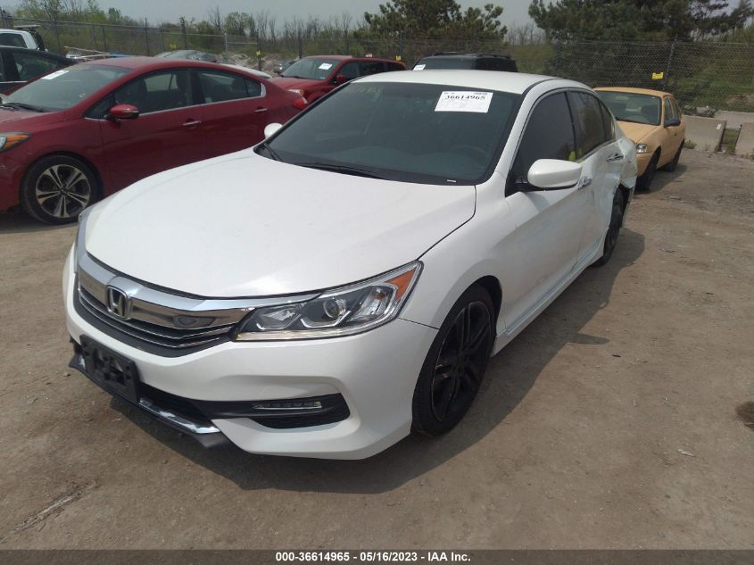 2017 HONDA ACCORD SEDAN SPORT SE - 1HGCR2F17HA175643