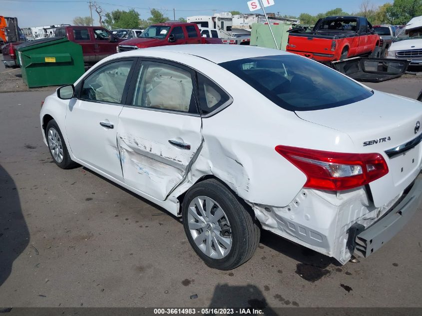 2018 NISSAN SENTRA S - 3N1AB7AP4JY308737