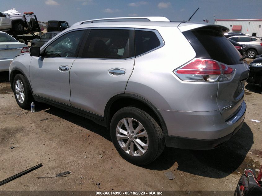 2016 NISSAN ROGUE SV - KNMAT2MT4GP665027