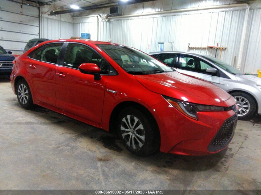 2020 TOYOTA COROLLA HYBRID LE - JTDEBRBE4LJ026418