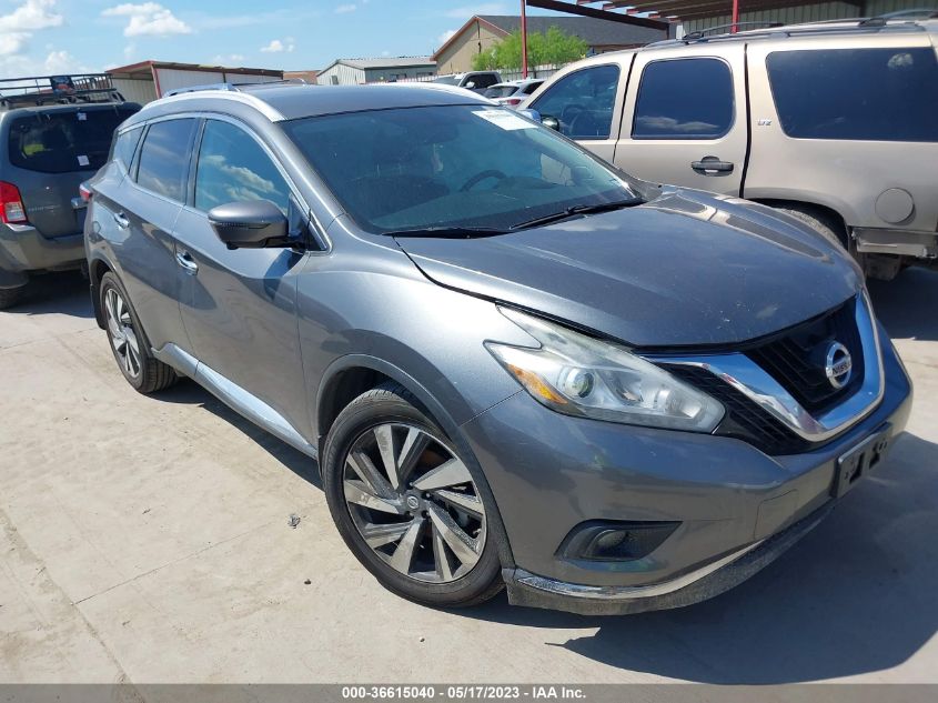 2017 NISSAN MURANO PLATINUM - 5N1AZ2MG1HN125466