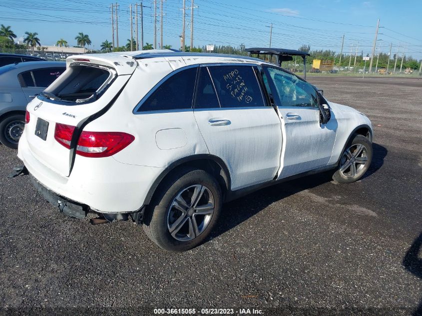 2016 MERCEDES-BENZ GLC GLC 300 - WDC0G4KB7GF010320