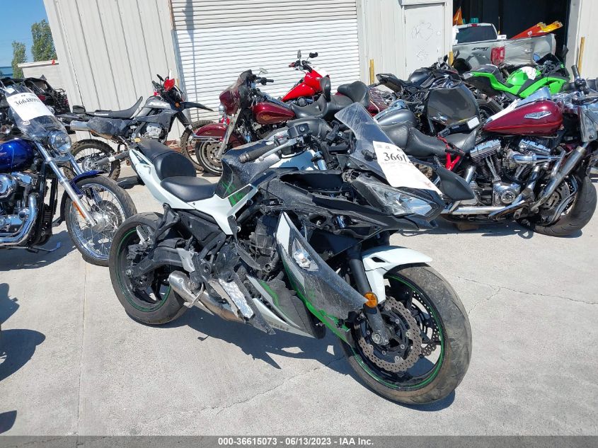 2022 KAWASAKI EX650 N - ML5EXEN19NDA74286