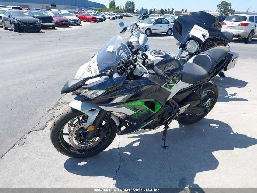 2022 KAWASAKI EX650 N - ML5EXEN19NDA74286