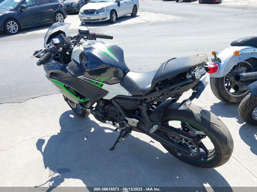 2022 KAWASAKI EX650 N - ML5EXEN19NDA74286