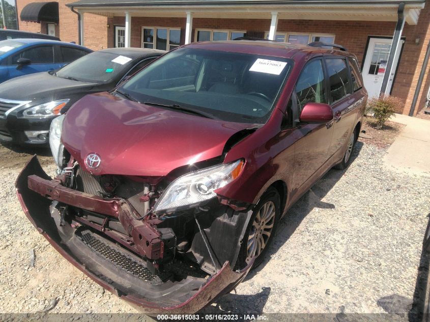 2015 TOYOTA SIENNA XLE/XLE AAS/LTD - 5TDYK3DC8FS661123