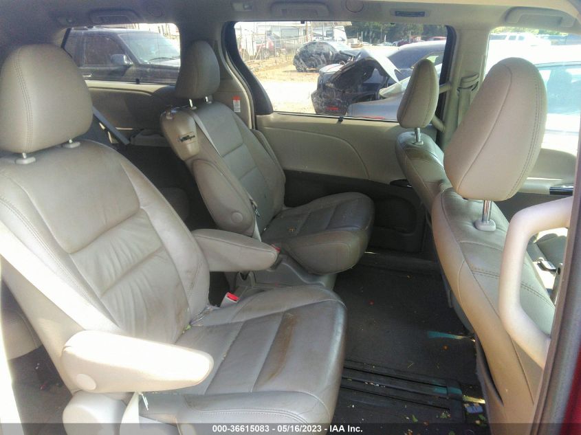 2015 TOYOTA SIENNA XLE/XLE AAS/LTD - 5TDYK3DC8FS661123