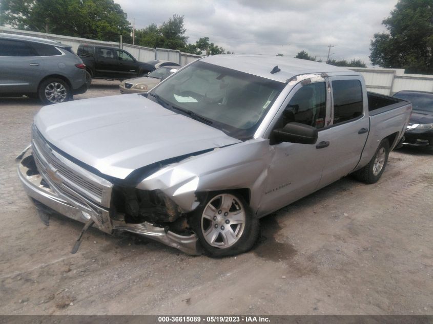 2014 CHEVROLET SILVERADO 1500 LT - 3GCUKREH6EG409363