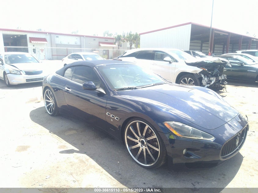 MASERATI GRANTURISMO CONVERTIBLE 2011. Lot# 36615110. VIN ZAM45KMA8B0055151. Photo 1