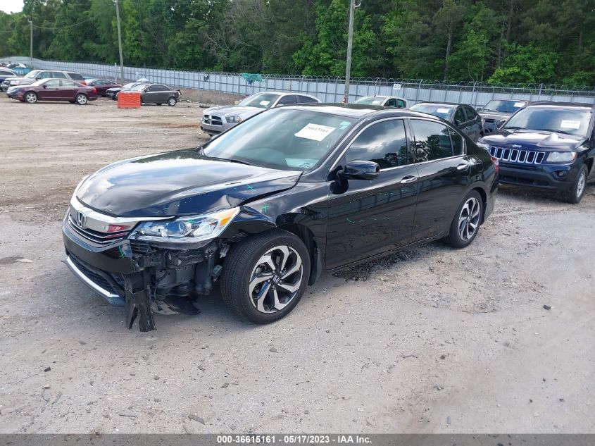 2017 HONDA ACCORD SEDAN EX-L V6 - 1HGCR3F87HA022733