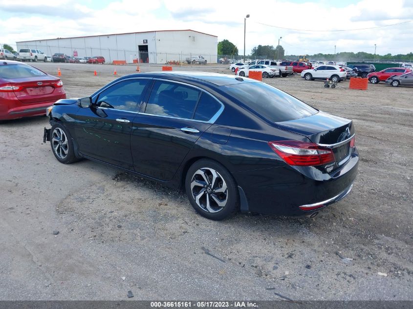 2017 HONDA ACCORD SEDAN EX-L V6 - 1HGCR3F87HA022733