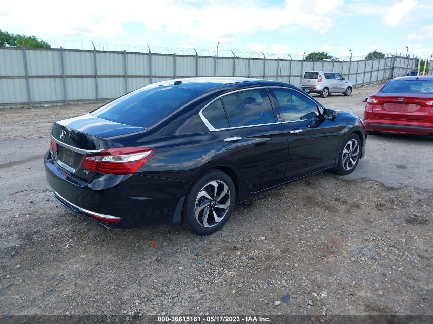 2017 HONDA ACCORD SEDAN EX-L V6 - 1HGCR3F87HA022733