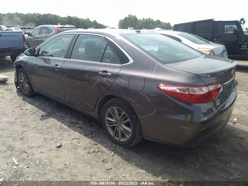 2016 TOYOTA CAMRY XLE/SE/LE/XSE - 4T1BF1FK1GU231185