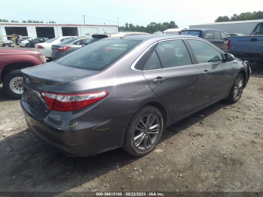2016 TOYOTA CAMRY XLE/SE/LE/XSE - 4T1BF1FK1GU231185