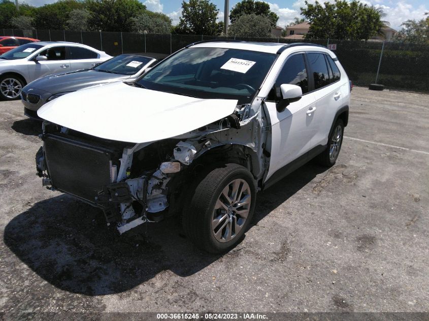 2020 TOYOTA RAV4 XLE PREMIUM - 2T3C1RFV4LC043663