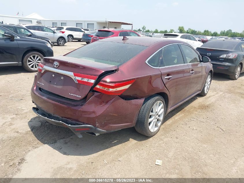 2013 TOYOTA AVALON XLE/LIMITED - 4T1BK1EB4DU072882