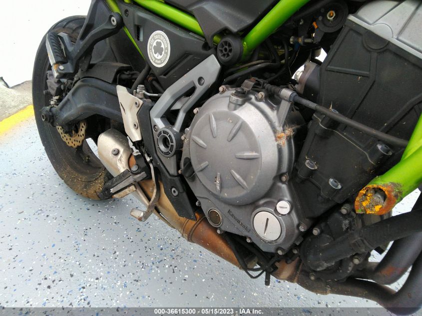 2017 KAWASAKI ER650 H JKAEREH15HDA03693