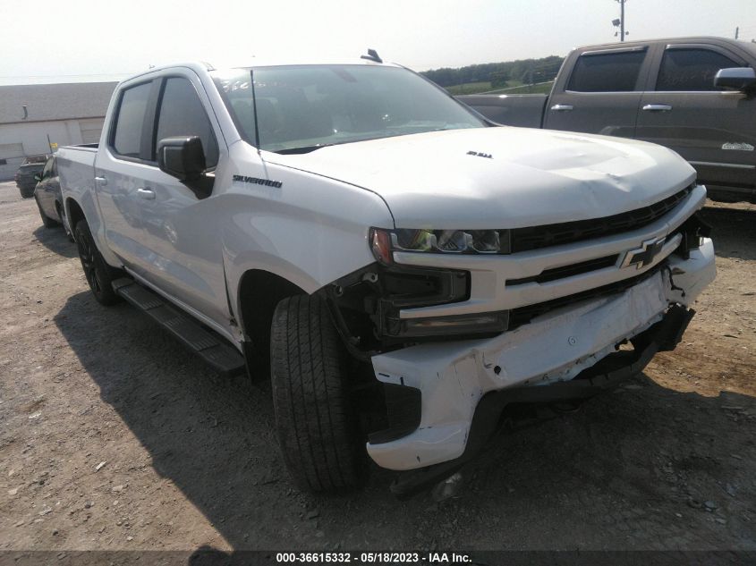 VIN 1GCUYEEL8MZ164446 2021 CHEVROLET SILVERADO 1500 no.1