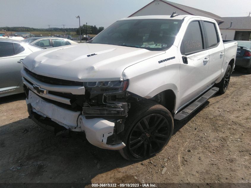 VIN 1GCUYEEL8MZ164446 2021 CHEVROLET SILVERADO 1500 no.2